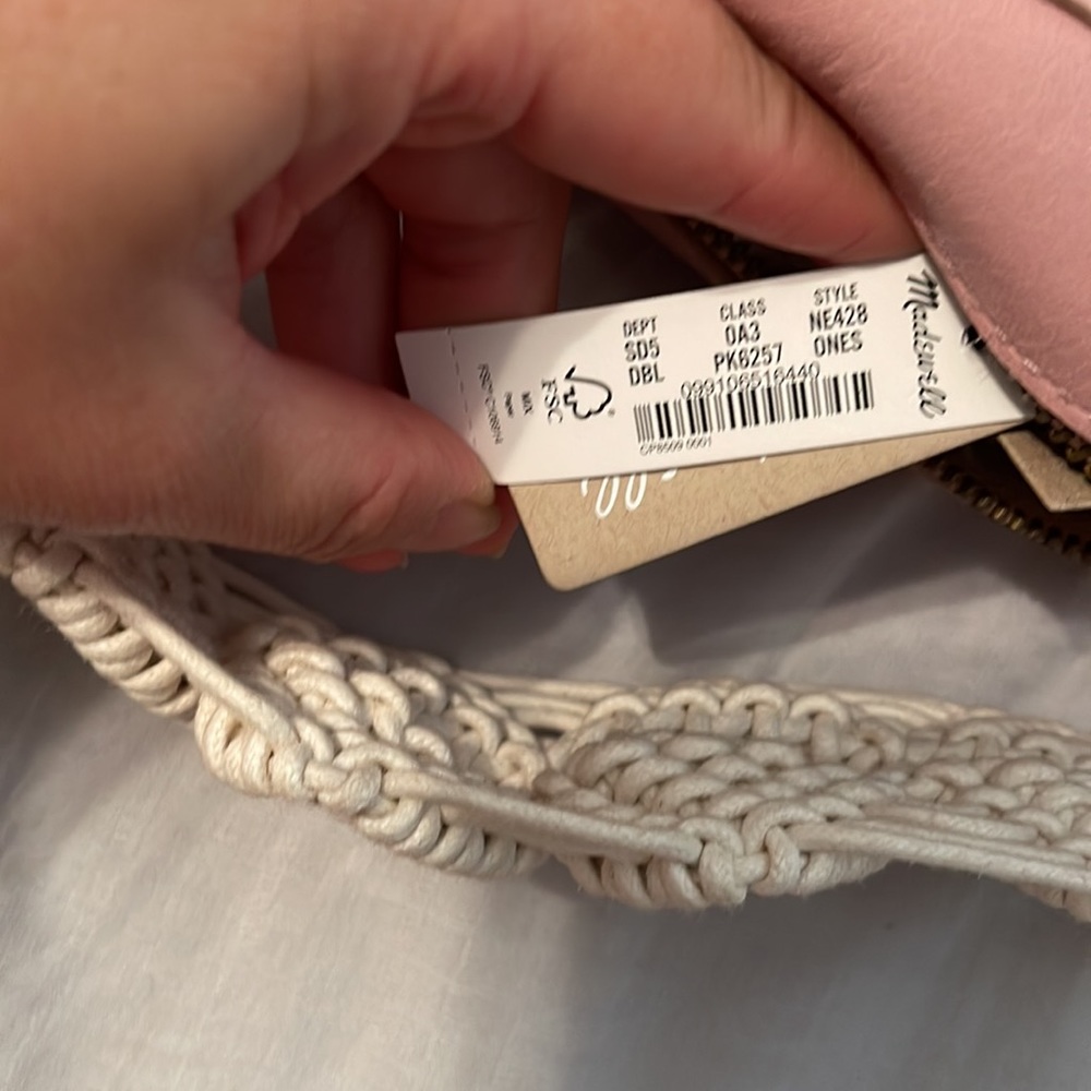 BNWT Madewell Blush Pink Transport Camera Bag w/2 Straps - Picture 3 of 8